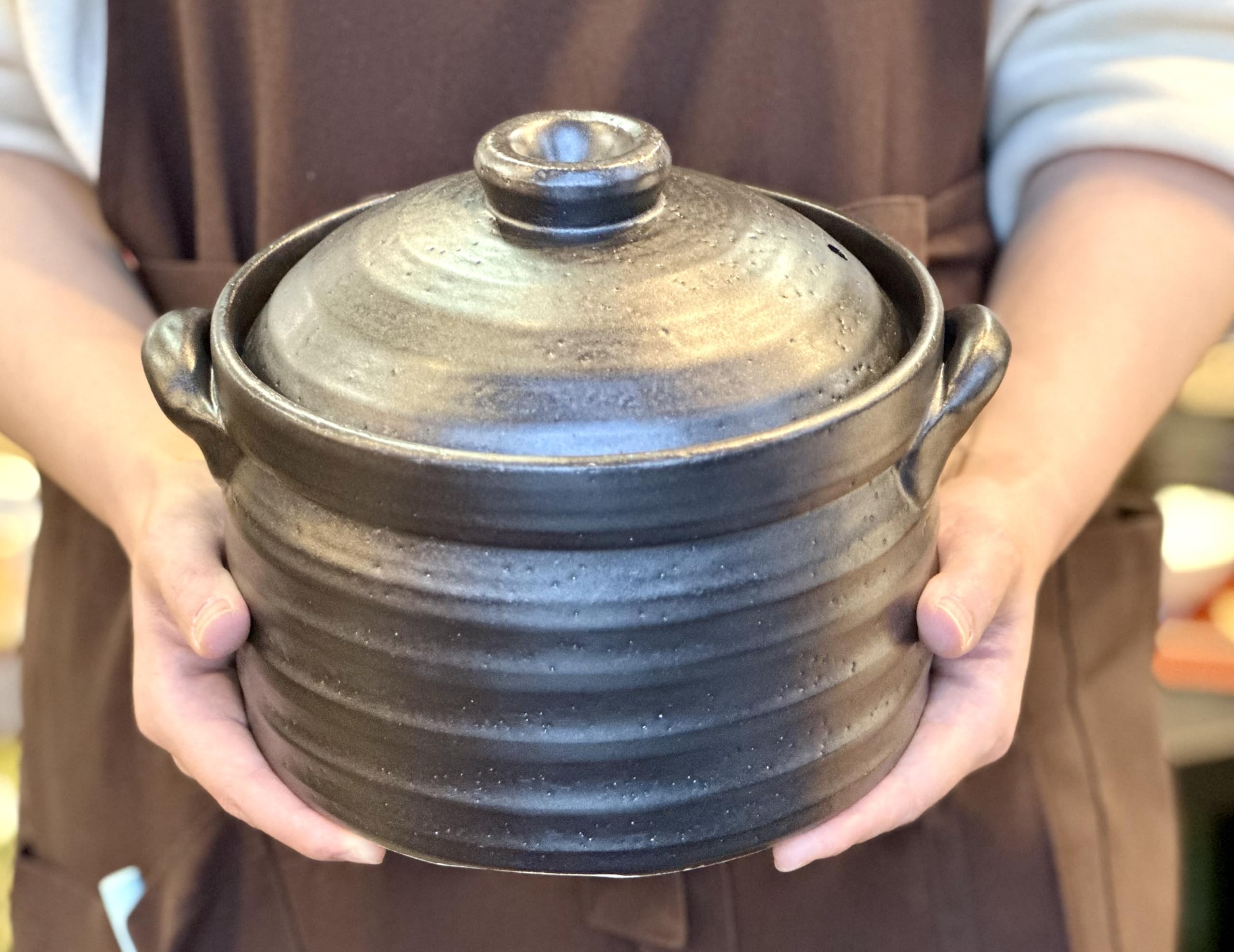 Amazon | 土鍋 ご飯 ih 3合炊き 黒釉メタル ラッピング 贈り物 Amazon | 土鍋 ご飯 ih 3合炊き 黒釉メタル ラッピング 贈り物
